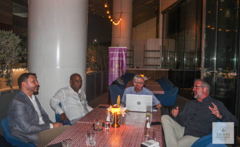 Dubai Founders Club networking event with founders and investors